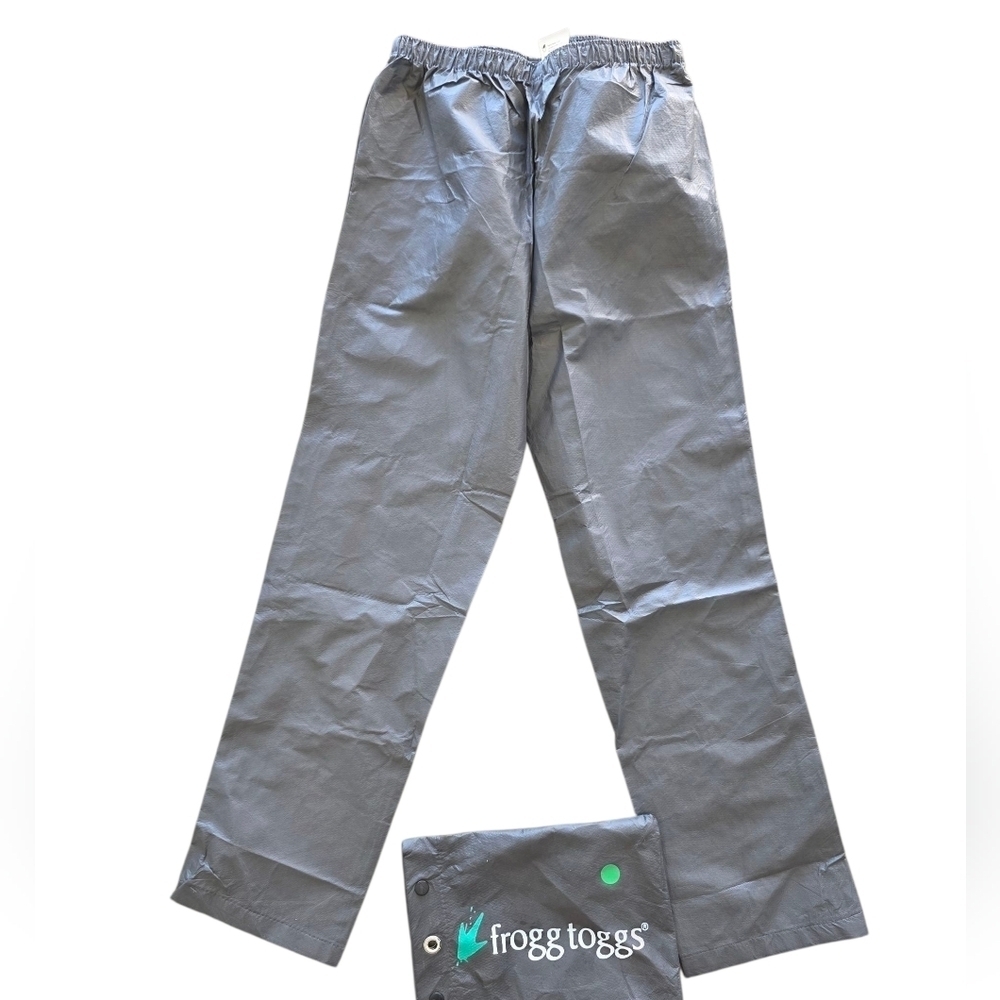 frogg toggs Youth ULTRA LITE-2 Rain PANTS ONLY UL12304-01 Carbon Gray Size Small